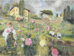 Marina Zitting: Ruusupuutarhassa - I rosenträdgården